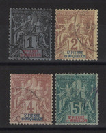 St Pierre Et Miquelon - N°59 à 62 - Obliteres - Cote 12€ - Used Stamps