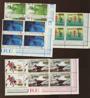 1994- Inflation.  Tranche H. 5 Val COB 1484/1488**. Cote 9,--€ X 4 = 36,- Euros - Unused Stamps