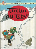 TINTIN - AU TIBET  ( HERGE )  - CASTERMAN - Tintin
