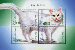 37995 MNH TURQUIA 1997 GATO - Lots & Serien