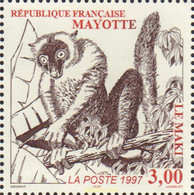 93364 MNH MAYOTTE 1997 MAMIFEROS - Schimpansen