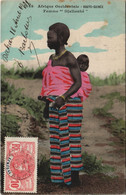 PC ED. FORTIER FEMME DJALLONKE FRENCH GUINEA TINTED (a28649) - Guinée Française