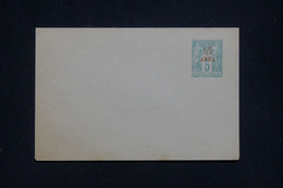 ZANZIBAR - Entier Postal ( Enveloppe ) Type Sage Surchargé, Non Circulé  - L 133631 - Lettres & Documents