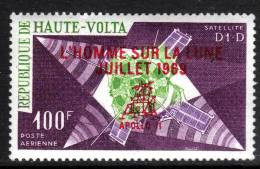 Haute Volta P.A. N° 69 XX L'Homme Sur La Lune Sans Charnière TB - Haute-Volta (1958-1984)