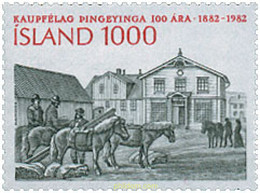 66894 MNH ISLANDIA 1982 CENT. DE LA FUNDACION DE LA COOPERATIVA AGRICOLA DE THINGEYINGAR - Collections, Lots & Series