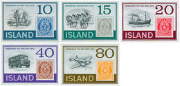 66886 MNH ISLANDIA 1973 CENTENARIO DEL PRIMER SELLO ISLANDES - Collezioni & Lotti