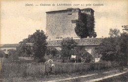 CPA 32 CHATEAU DE LASSERRE PRES DE CONDOM - Condom