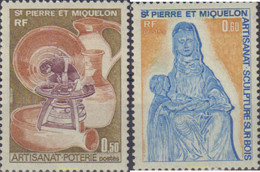 28880 MNH SAN PEDRO Y MIQUELON 1975 ARTESANIA - Used Stamps