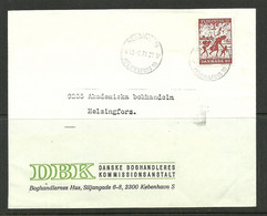 DENMARK 1971 Commercial Cover To Finland O Hesinki ??? - Storia Postale