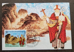 Vatican 7th Centenary The Evangelization Of China 1994 (maxicard) - Storia Postale