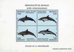 80826 MNH MONACO 1992 PROTECCION DEL MEDIO AMBIENTE MARINO - Protection De L'environnement & Climat