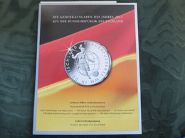 Deutschland Gedenkmünzen 6x10€ 2011, Unc. - Gedenkmünzen