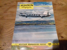 40/ AVIATION MAGAZINE N° 109 1954 HELICOPTERE BRISTOL 173 /NOUVEAUX BOMBARDIERS RUSSES - Aviación
