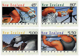 70216 MNH NUEVA ZELANDA 1992 25 JUEGOS OLIMPICOS VERANO BARCELONA 1992 - Abarten Und Kuriositäten