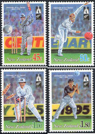 220345 MNH NUEVA ZELANDA 1994 CENTENARIO DEL CRICKET EN NUEVA ZELANDA - Variétés Et Curiosités