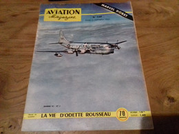 40/ AVIATION MAGAZINE N°  149 1955 MARCEL DORET/ BOEING YC 97 J / LA VIE D ODETTE ROUSSEAU - Aviation