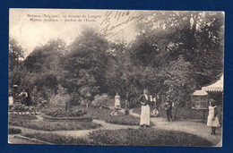 Halanzy ( Aubange). La Maison Frontière. Jardins De L'Etoile. 20 Minutes De Longwy. 1906. - Aubange