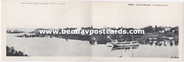 Brazil, MANAOS MANAUS, Etat De L'Amazone (1920s) Double Panorama Postcard - Manaus