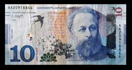 # # # Banknote Georgien (Georgia) 10 Lari 2019 # # # - Géorgie