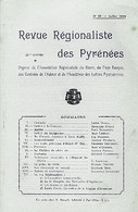 REVUE REGIONALISTE PYRENEES(BEARN,PAYS BASQUE ET CONTREES DE L'ADOUR)- N°89 Juillet 1939 - Pays Basque