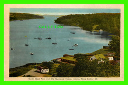 HALIFAX, NOVA SCOTIA - NORTH WEST ARM FROM THE MEMORIAL TOWER - PECO - ANIMATED WITH SHIPS - - Halifax