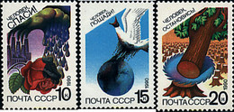 63550 MNH UNION SOVIETICA 1990 PROTECCION DE LA NATURALEZA - Protection De L'environnement & Climat