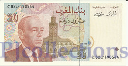 MOROCCO 20 DIRHAMS 1996 PICK 67e UNC - Morocco