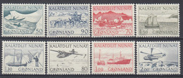 OG2690. Greenland 1971-77. Post Service. Michel 79-80,82,87,93. MNH(**) - Colecciones & Series