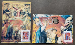 Vatican 5th Centenary Birth Of Pope Pius V 2004 Painting (maxicard) - Cartas & Documentos