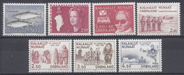 OB1715. Greenland 1983. Year Set. Michel 140-46. MNH(**) - Komplette Jahrgänge