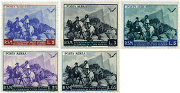 37322 MNH SAN MARINO 1949 CENTENARIO DE LA RETIRADA DE GARIBALDI - Gebruikt