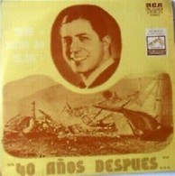 CARLOS GARDEL*40 AÑOS DESPUES* CON ORQUESTA Y GUITARRAS COLLECTIBLE RCA 1975 EX+ - DVD Musicali