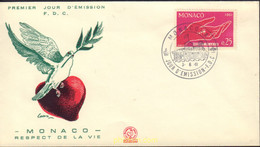 405694 MNH MONACO 1961 CAMPAÑA PARA EL RESPETO A LA VIDA ANIMAL - Otros & Sin Clasificación