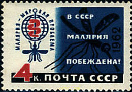 80306 MNH UNION SOVIETICA 1962 MOSQUITOS - Collezioni