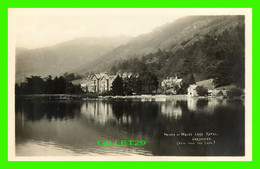 GRASMERE, UK - PRINCE OF WALES LAKE HOTEL VIEW FROM THE LAKE -  G. P. ABRAHAM LTD, PHOTOGRAPH - - Grasmere