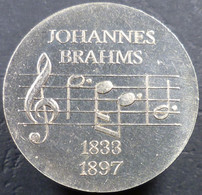 Germania DDR - 5 Mark 1972 -  75° Morte Di Johannes Brahms - KM# 36.1 - 5 Mark