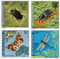 573133 MNH WALLIS Y FUTUNA 1974 INSECTOS - Usados