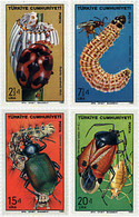 50423 MNH TURQUIA 1980 INSECTOS - Colecciones & Series