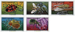29359 MNH TURQUIA 1982 FAUNA. INSECTOS NOCIVOS - Collections, Lots & Series