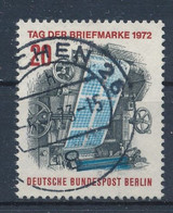 Berlin West Mi. 439 Gest. Tag Der Briefmarke Rotationsdruckmaschine - Gebraucht