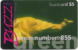 Tanzania - Buzz - Elephant Green Buzzcard, Exp. 01.01.2004, Cn. TANFGJ, GSM Refill 5$, Used - Tansania