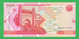 Uzbekistan 2000 So'm 2021 - Ouzbékistan