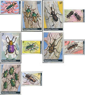 104744 MNH RUANDA 1978 COLEOPTEROS - 1970-1979