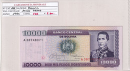 BOLIVIA 10000 PESOS 1984 P169 - Bolivie