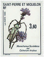 96420 MNH SAN PEDRO Y MIQUELON 1993 FAUNA Y FLORA - Oblitérés