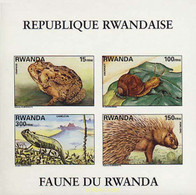 54726 MNH RUANDA 1997 FAUNA AFRICANA - 1990-…