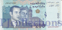 MOROCCO 200 DIRHAMS 2002 PICK 71 UNC - Maroc