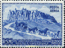 29771 MNH SAN MARINO 1950 75 ANIVERSARIO DE LA UPU - Usados