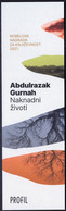 Croatia 2022 / Abdulrazak Gurnah: Afterlives, Naknadni životi / Bookmark / Bookmarks / Bookmarker - Marque-Pages