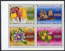 220236 MNH NIUE 1983 DIA DE LA COMMONWEALTH - Niue